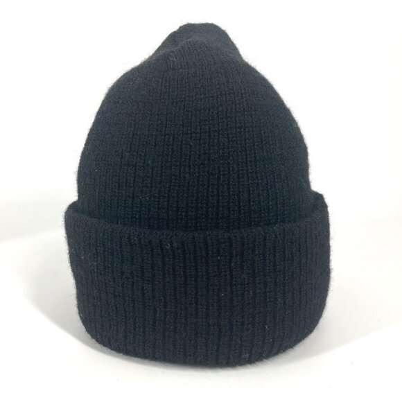 CHROME HEARTS CH logo beanie hat knit hat knit cap Knit hat wool Black - Picture 14 of 16
